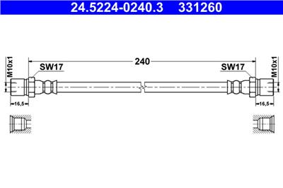 ATE 24.5224-0240.3 Číslo výrobce: 331260. EAN: 4006633387378.