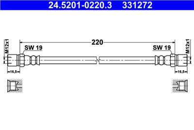 ATE 24.5201-0220.3 Číslo výrobce: 331272. EAN: 4006633387842.