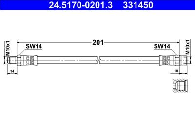 ATE 24.5170-0201.3 Číslo výrobce: 331450. EAN: 4006633422123.