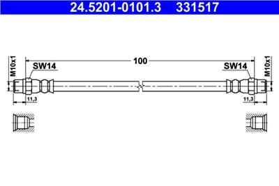 ATE 24.5201-0101.3 Číslo výrobce: 331517. EAN: 4006633433099.