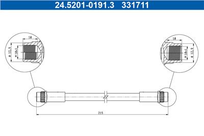 ATE 24.5201-0191.3 Číslo výrobce: 331711. EAN: 4006633500098.