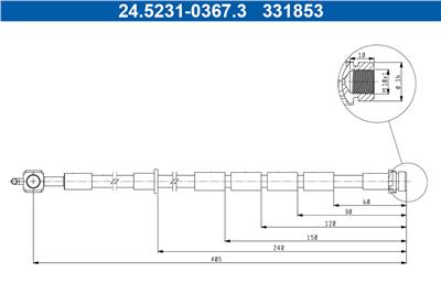 ATE 24.5231-0367.3 Číslo výrobce: 331853.