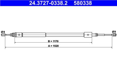 ATE 24.3727-0338.2 Číslo výrobce: 580338. EAN: 4006633204828.