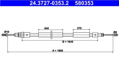 ATE 24.3727-0353.2 Číslo výrobce: 580353. EAN: 4006633314015.