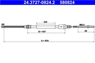 ATE 24.3727-0824.2 Číslo výrobce: 580824. EAN: 4006633041560.