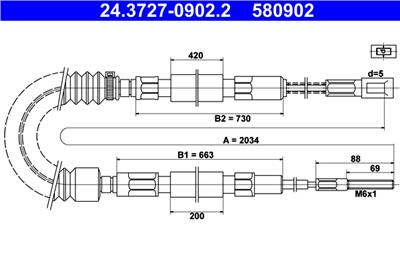 ATE 24.3727-0902.2 Číslo výrobce: 580902. EAN: 4006633102414.