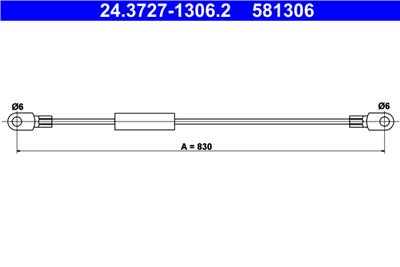 ATE 24.3727-1306.2 Číslo výrobce: 581306. EAN: 4006633299558.