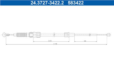 ATE 24.3727-3422.2 Číslo výrobce: 583422.