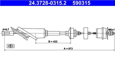 ATE 24.3728-0315.2 Číslo výrobce: 590315. EAN: 4006633021609.