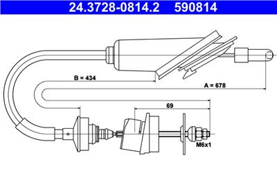 ATE 24.3728-0814.2 Číslo výrobce: 590814. EAN: 4006633285018.