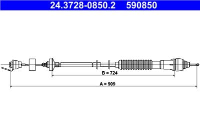 ATE 24.3728-0850.2 Číslo výrobce: 590850. EAN: 4006633307253.
