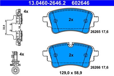 ATE 13.0460-2646.2 Číslo výrobce: 602646. EAN: 4006633490900.