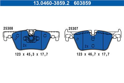 ATE 13.0460-3859.2 Číslo výrobce: 603859. EAN: 4006633376495.