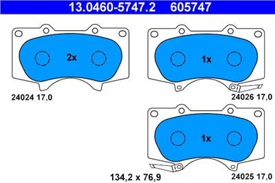 ATE 13.0460-5747.2 Číslo výrobce: 605747. EAN: 4006633327336.