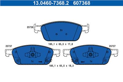 ATE 13.0460-7368.2 Číslo výrobce: 607368. EAN: 4006633467537.