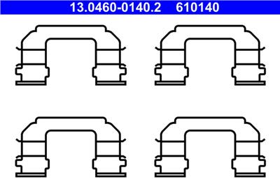ATE 13.0460-0140.2 Číslo výrobce: 610140. EAN: 4006633384148.
