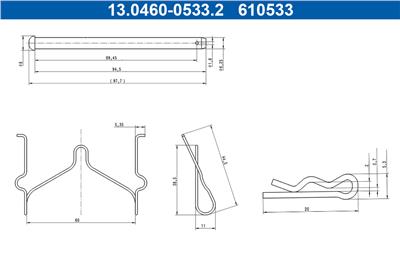 ATE 13.0460-0533.2 Číslo výrobce: 610533. EAN: 4006633492010.