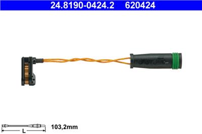 ATE 24.8190-0424.2 Číslo výrobce: 620424. EAN: 4006633337809.