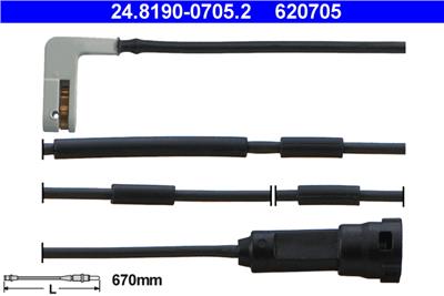 ATE 24.8190-0705.2 Číslo výrobce: 620705. EAN: 4006633102438.