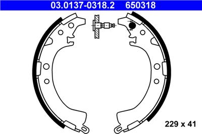 ATE 03.0137-0318.2 Číslo výrobce: 650318. EAN: 4006633298926.