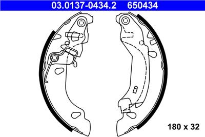 ATE 03.0137-0434.2 Číslo výrobce: 650434. EAN: 4006633116473.