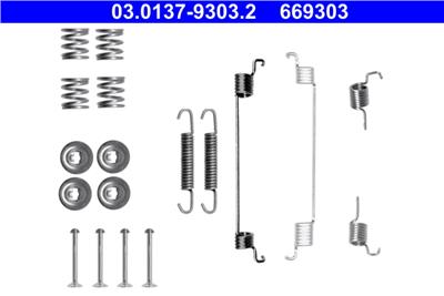 ATE 03.0137-9303.2 Číslo výrobce: 669303. EAN: 4006633376419.