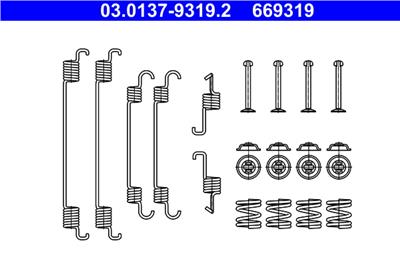 ATE 03.0137-9319.2 Číslo výrobce: 669319. EAN: 4006633423861.