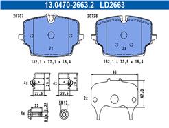 ATE 13.0470-2663.2 ATE Ceramic
