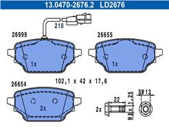 ATE 13.0470-2676.2 ATE Ceramic