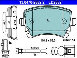 ATE 13.0470-2882.2 ATE Ceramic