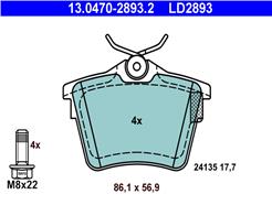 ATE 13.0470-2893.2 ATE Ceramic