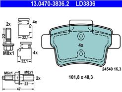ATE 13.0470-3836.2 ATE Ceramic