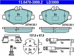 ATE 13.0470-3999.2 ATE Ceramic
