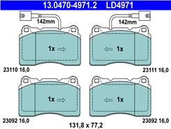 ATE 13.0470-4971.2 ATE Ceramic