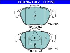 ATE 13.0470-7158.2 ATE Ceramic