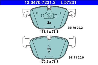 ATE 13.0470-7231.2 Číslo výrobce: LD7231. EAN: 4006633374903.