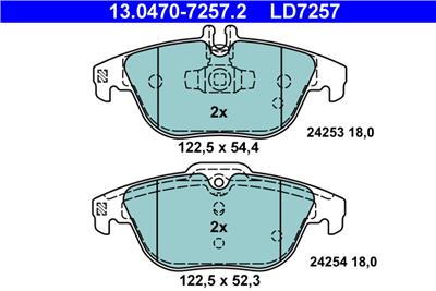 ATE 13.0470-7257.2 Číslo výrobce: LD7257. EAN: 4006633347174.