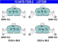 ATE 13.0470-7329.2 ATE Ceramic