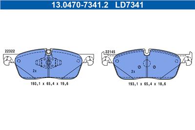ATE 13.0470-7341.2 Číslo výrobce: LD7341. EAN: 4006633475426.