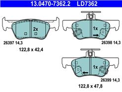 ATE 13.0470-7362.2 ATE Ceramic