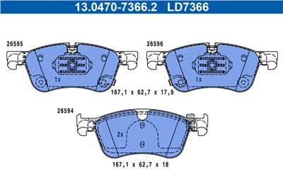 ATE 13.0470-7366.2 Číslo výrobce: LD7366.