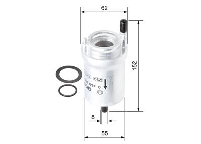 BOSCH 0 450 905 925 Číslo výrobce: F 5925. EAN: 3165143431870.