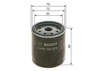 BOSCH 0 451 103 079 Číslo výrobce: P 3079. EAN: 3165141016017.