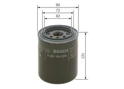 BOSCH 0 451 103 278 Číslo výrobce: P 3278. EAN: 3165141089042.