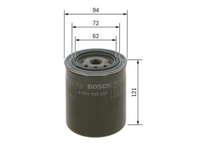 BOSCH 0 451 103 357 Číslo výrobce: P 3357. EAN: 3165143419267.