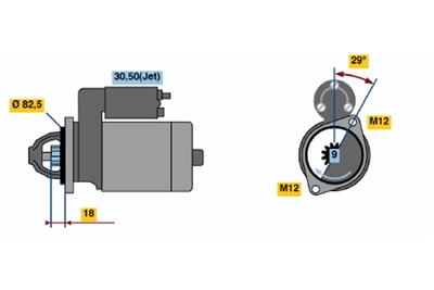BOSCH 0 986 021 610 Číslo výrobce: 2161. EAN: 4047023449702.