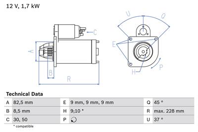BOSCH 0 986 025 660 Číslo výrobce: 2566. EAN: 4047025472333.