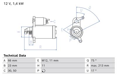 BOSCH 0 986 027 500 EAN: 4047026816334.