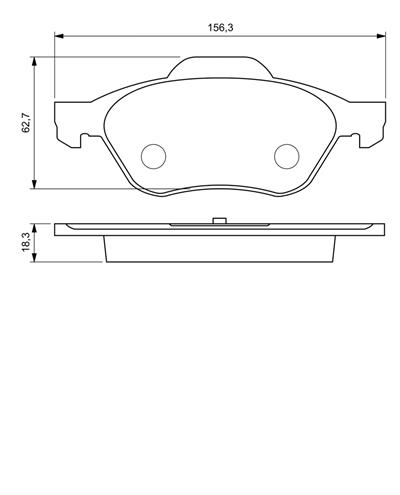 BOSCH 0 986 494 034 Číslo výrobce: BP1004. EAN: 4047024090934.