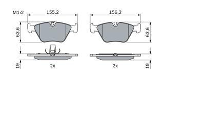 BOSCH 0 986 424 767 Číslo výrobce: BP473. EAN: 3165143702574.